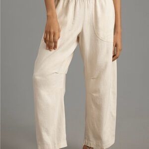 Anthropologie Pilcro Reese Smocked Pull-on Barrel Pants